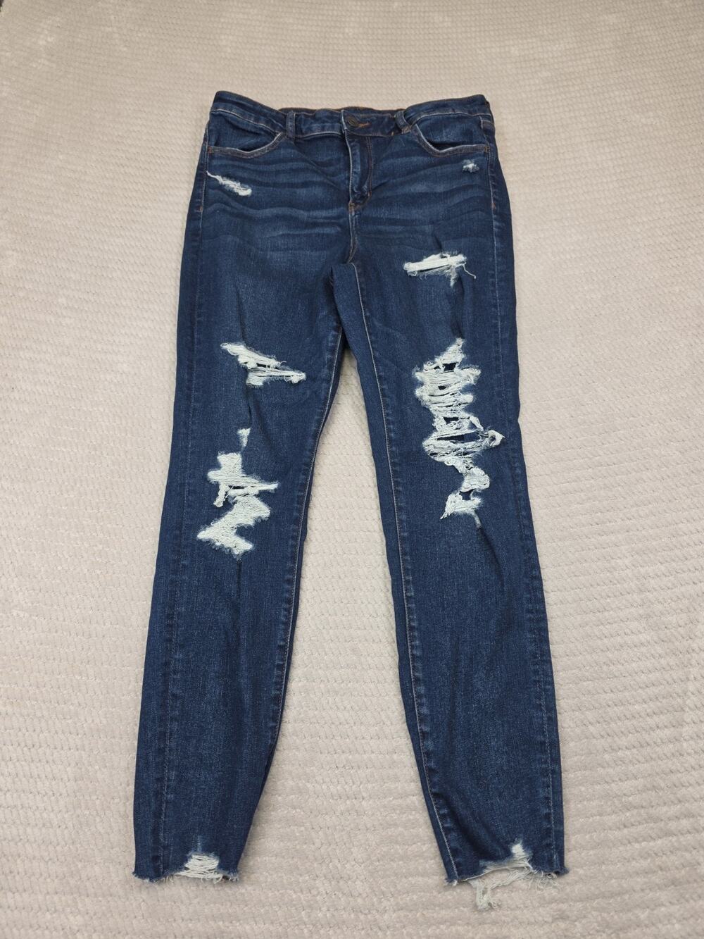 American Eagle Jeans Womens 14 Hi Rise Jegging Next Level Stretch